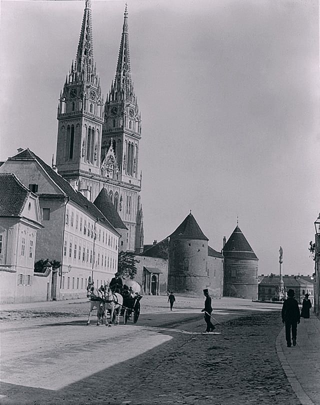 Kaptol oko 1905. godine